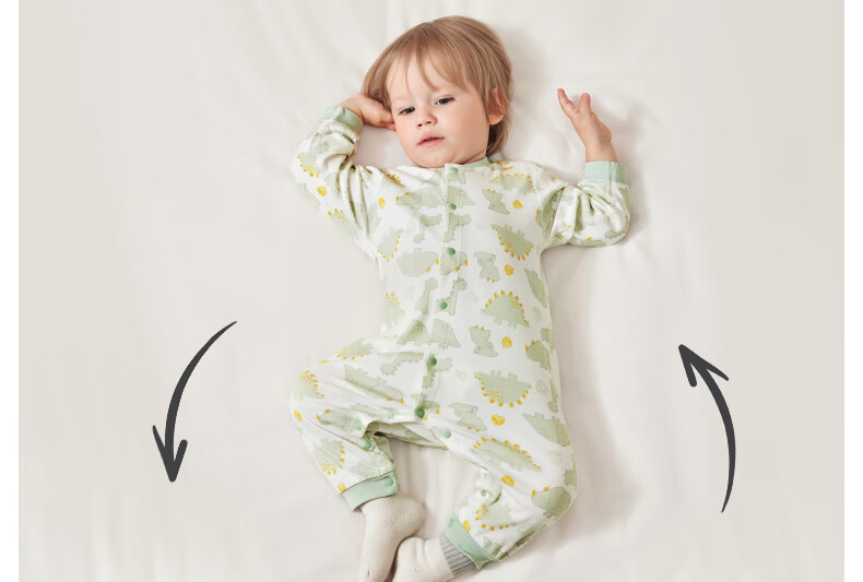 Beitaisi Baby Clothes Spring And Autumn Outfit, Infant Onesie Pure Cotton, Newborn Boys And Girls, Small Age All-Season Pajamas Romper 3