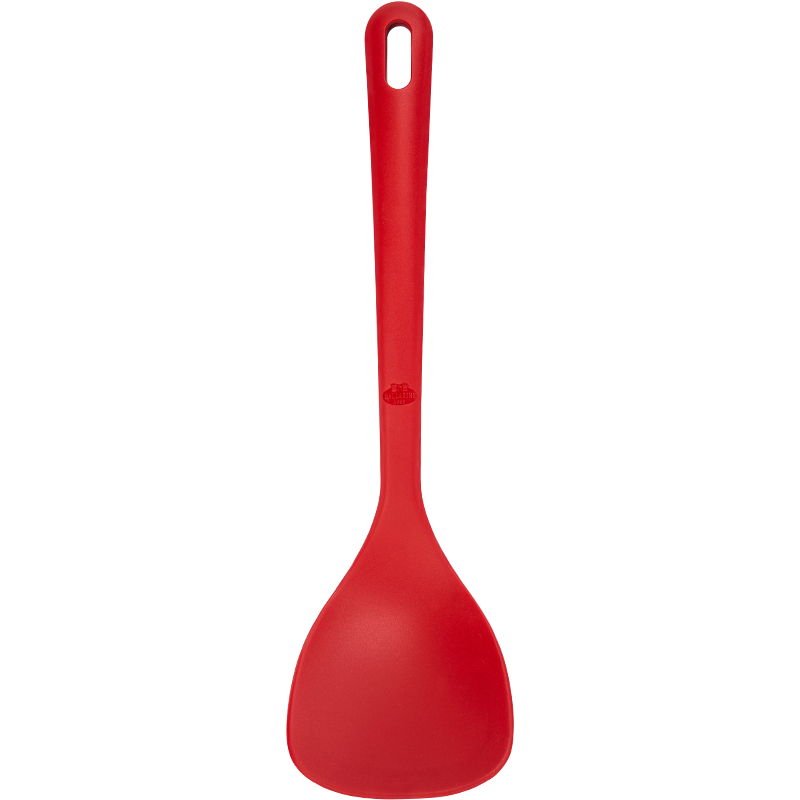 BALLARINI Silicone Spatula, Large Size, Food-Grade Non-Stick Pan, Flat Bottom Pan, Wok-Specific Heat-Resistant Cooking Spatula