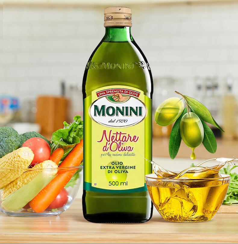 莫尼尼(monini)nettare特级初榨橄榄油500ml 意大利进