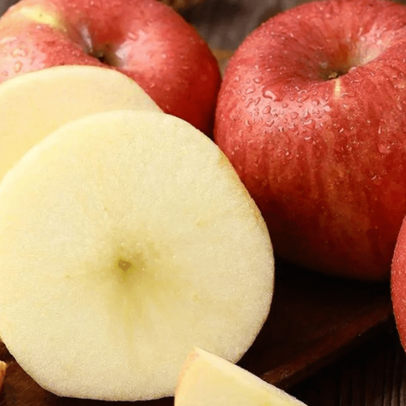 京鲜生 栖霞红富士苹果 净重6.4斤 单果230g+ 生鲜水果