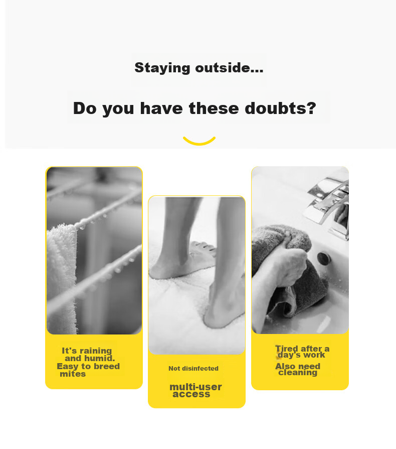 JOYTOUR Disposable Towel Set, Portable Travel Hotel Extra Large Thick Face Towel Cotton Soft Cloth, Single Pack 3