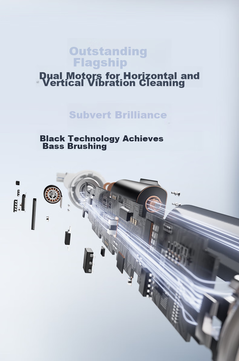 Panasonic Electric Toothbrush with Dual Motors, Horizontal And Vertical Vibration, Floating Charging, Gum Protection, And Interdental Cleaning for Adults, Couples Gift Box, Birthday And New Year Present for Men And Women PDP67 Blue 10