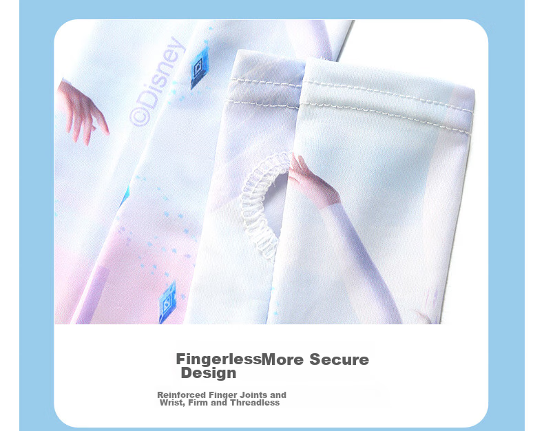 Disney Children's Ice Sleeves, Girls' Sun Protection Arm Sleeves, Kids' Outdoor Sports Arm Guards, Summer SPF78025 11