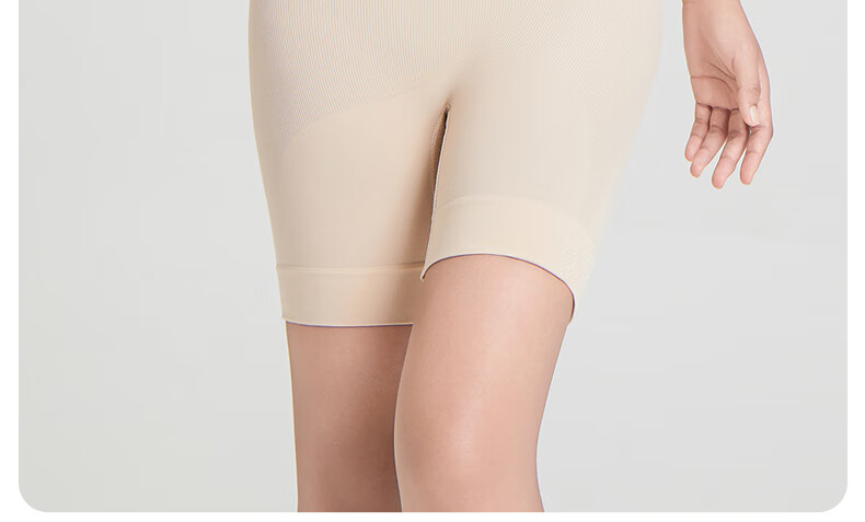 LUCKMEEY Tummy Control Shapewear Pants, Powerful Belly Slimming, Seamless Butt-Lifting High-Waist Thin Shapewear Shorts for Wome 34