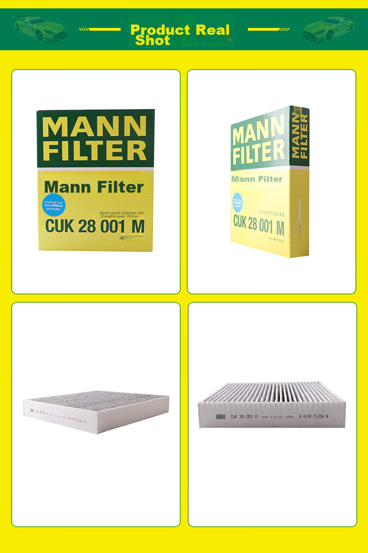 MANNFILTER Air Conditioning Filter Element CUK28001M for Mondeo, Edge, Taurus MKX, Explorer, Navigator 11