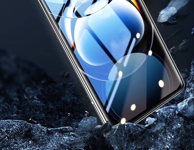 Baoluo [Damage Compensation] Tempered Glass Screen Protector for OPPO Find X7 Full-Coverage Curved HD Anti-Scratch Anti-Fingerprint Film 7