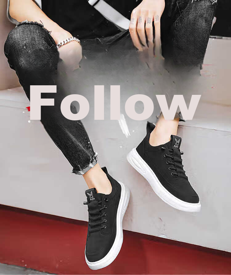 PLAYBOY Men's Shoes, 2026 Autumn And Winter Canvas Shoes, Trendy Footwear, Low-Top Ice-Cool Versatile Casual Shoes for Men, Gray, Size 44 1