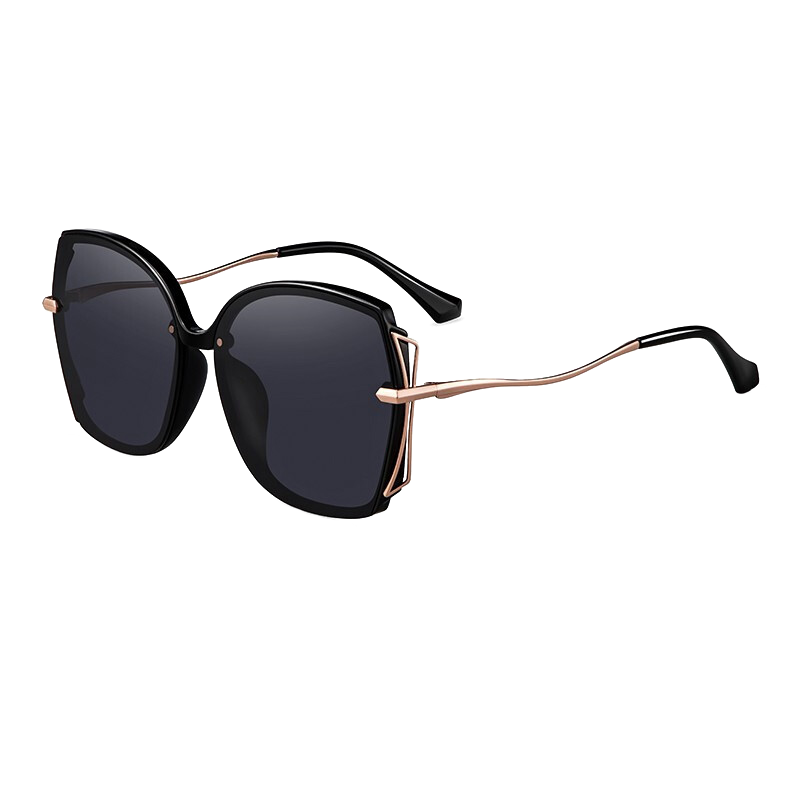 Helen Keller Polarized Sunglasses for Women Driving Sun Protection Large Frame Gift Eyewear H8928H13