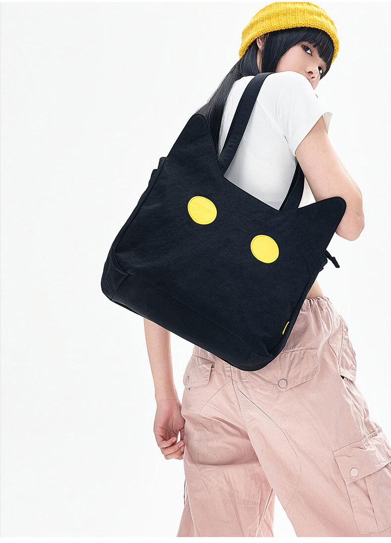NOXXON Birthday Gift for Girlfriend, Shoulder Cat-Shaped Tote Bag, Commuter Large Capacity Handbag for Men And Women, Laptop Carrying Casual Fashion Bag 7