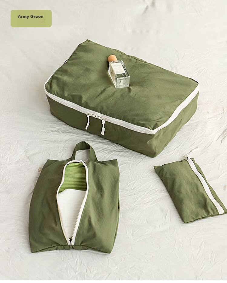 Banzheni Travel Toiletry Storage Bag, Portable Large Capacity Handheld Underwear Organizer Bag for Business Trips And Travel, Packing Set 19