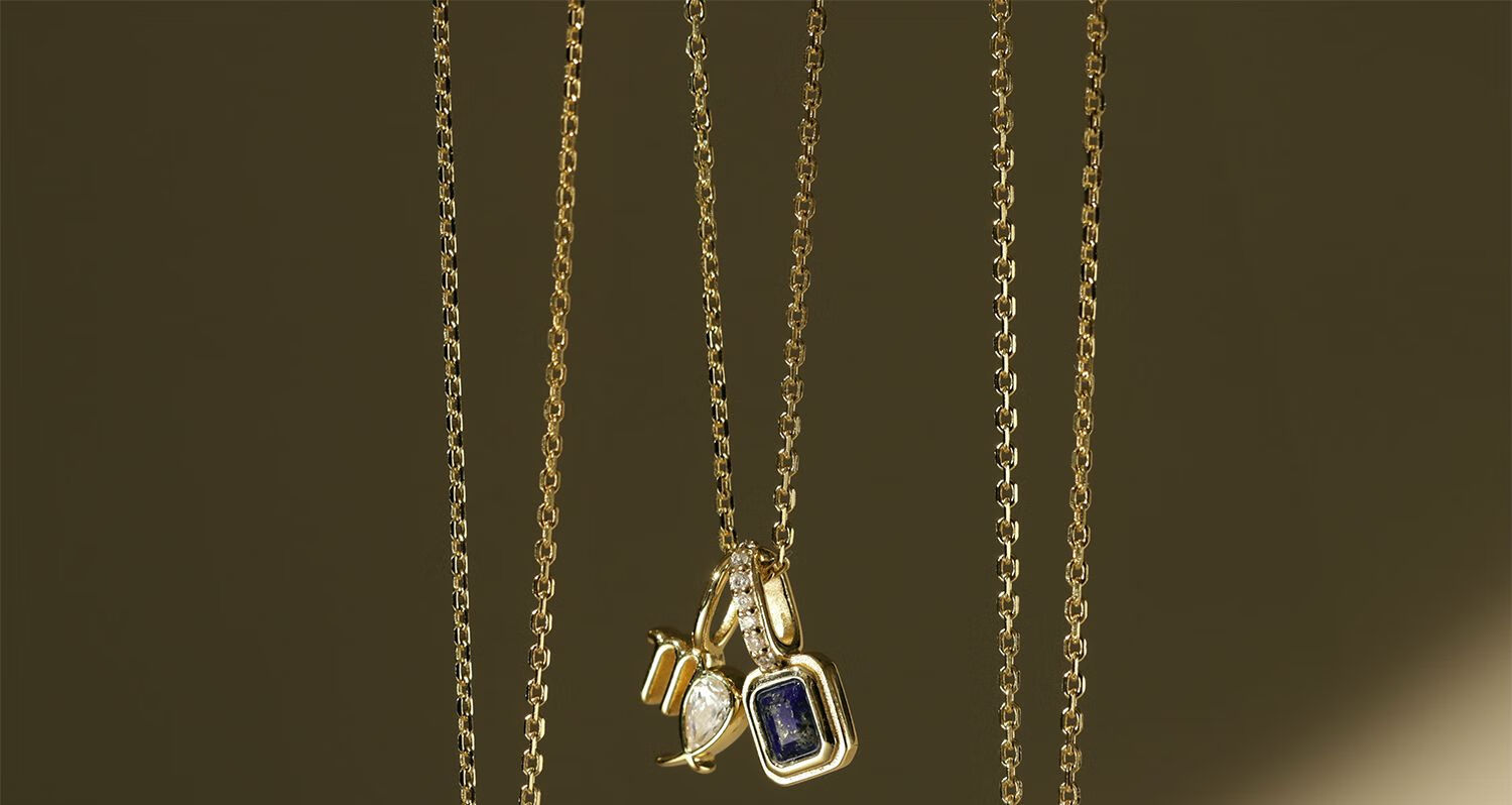 Arsis Zodiac Birthstone Necklace for Women, Original Design, Fashionable, Simple, Versatile, Gift for Girlfriend 4