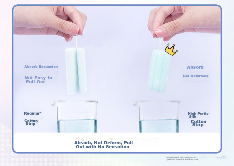 Kotex Pocket Tampons, Easy to Insert, Regular Flow, 18 Count, Thin Cotton Core, Sold by JD Official Flagship Store 6