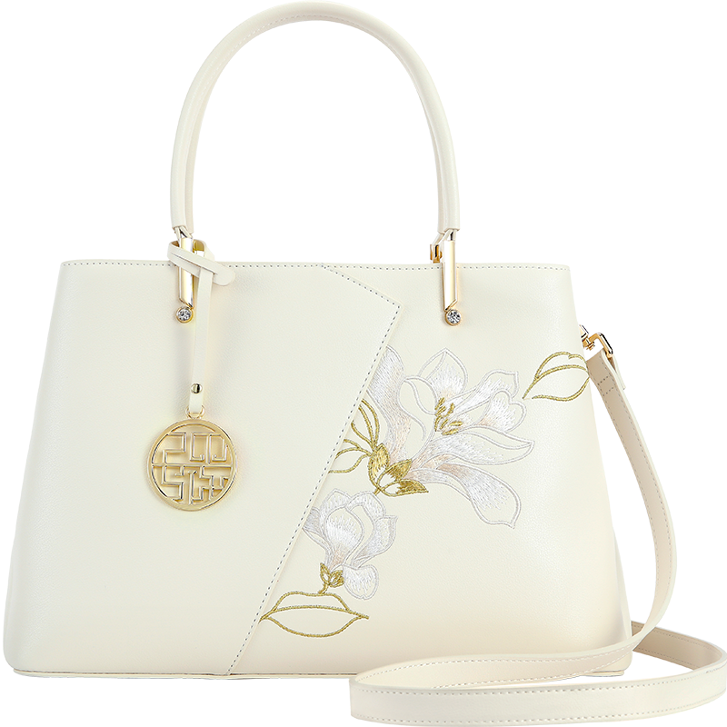 PmSix Women's Handbag, New Practical Large-Capacity Leather Crossbody Tote Bag, High-End Birthday Gift for Mom