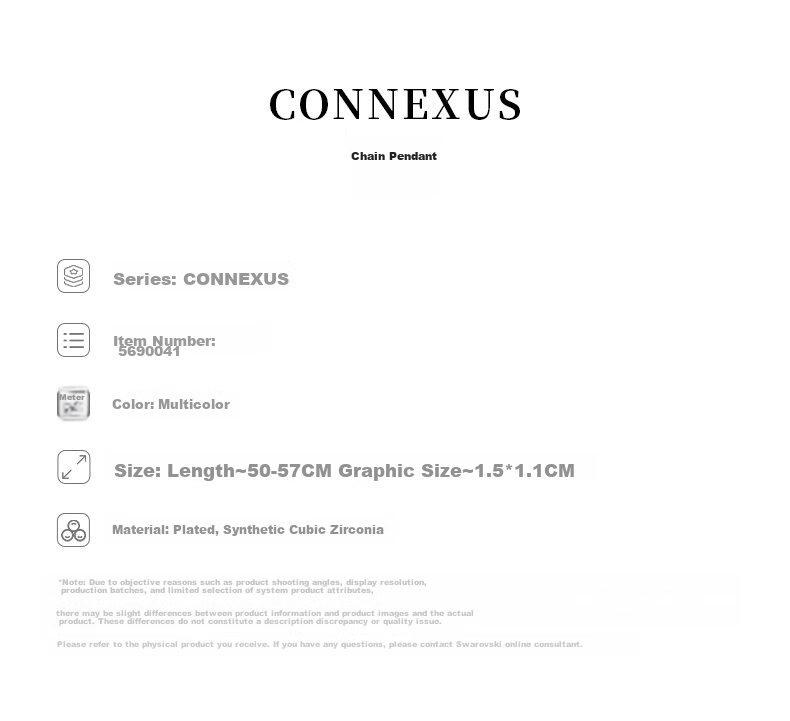 SWAROVSKI CONNEXUS Necklace for Women Birthday Gift for Girlfriend 5741332 19