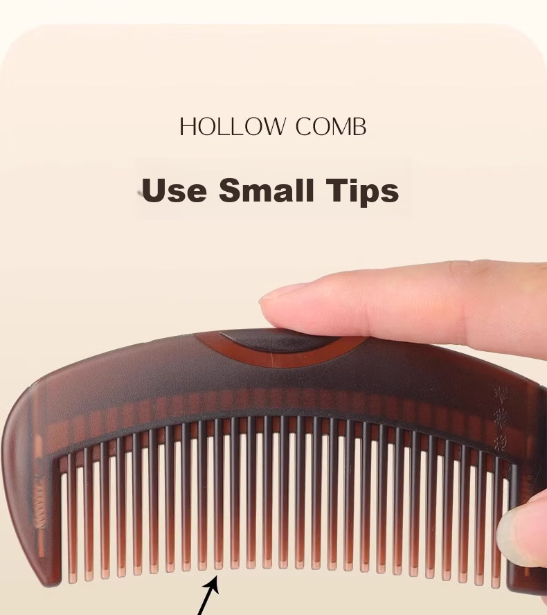 Jiashigao Hollow Comb for Oil Control And Energy, Dandruff Removal, Meridian Massage, Men's And Women's No-Rinse Cleansing And Volumizing Tool 14