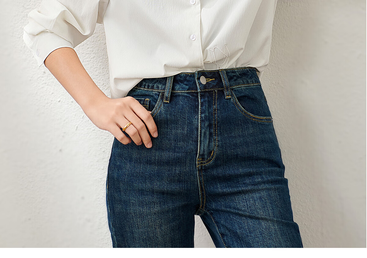 Chushen Spring And Autumn Long-Sleeve Shirt for Women, Wilderness Maillard Floral Embroidery Elegant Office Versatile Blouse S143C2024 21