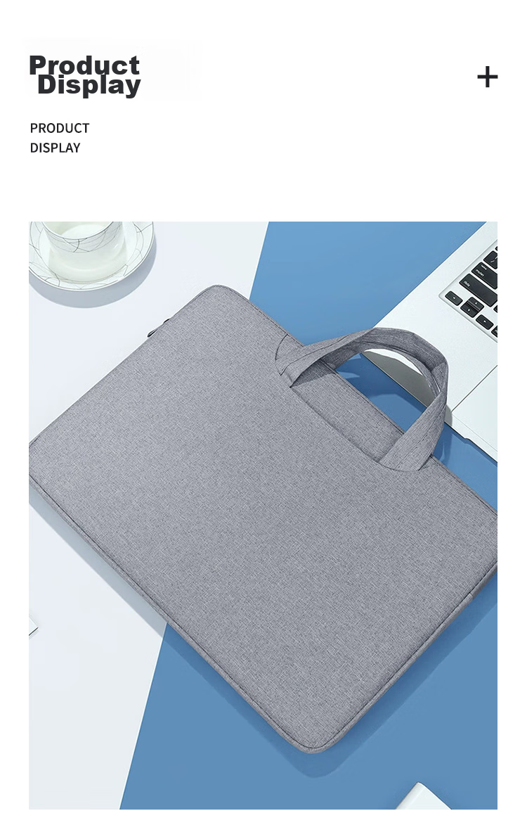 Jiasu 15.6/16 Inch Laptop Sleeve, Compatible with MacBook, Xiaomi, Lenovo, Huawei, Dell, HP, ASUS, Business Ultra-Thin Simple Inner Protective Case, Gray 12