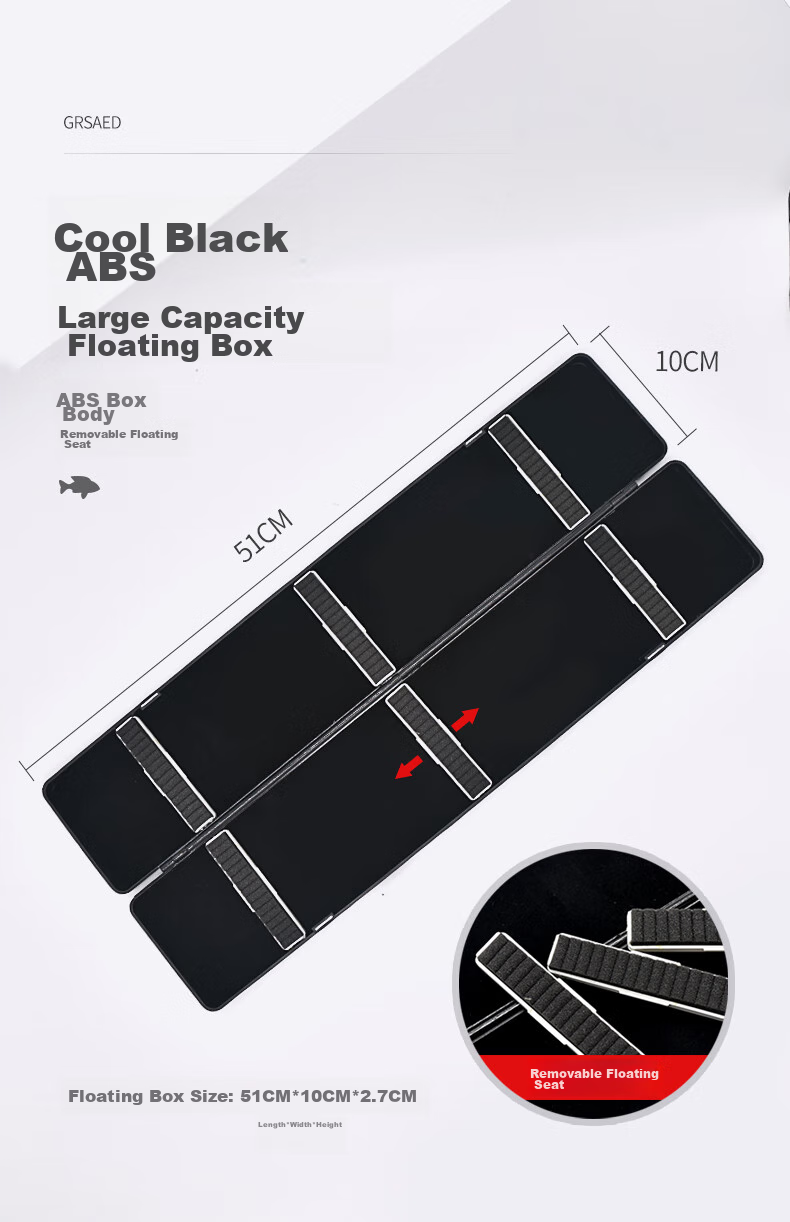 Grsaed Float Set ND12, Color-Changing Dragon Nano High-Sensitivity Eye-Catching Thickened Wild Fishing Crucian Carp Float, ABS Float Box 3