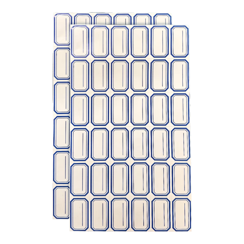 TANGO Blue 46mm×25mm Self-Adhesive Label Paper / 360 Pieces, Sticky Labels, Sheet Pulling Paper, Memo Pads, Name Tags, Document Classification, Price Book Stickers, Office Supplies