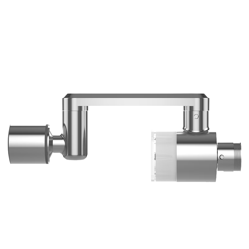 JD Original Faucet Extender, Rotating Mechanical Arm Universal Anti-Splash Spout Extender Aerator, 1080° Water Purificatio