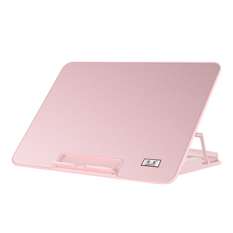 SUOHUANG Speed Control Laptop Cooling Pad, Computer Cooling Stand, ASUS TUF/Huawei/Dell G3 Gaming Laptop Cooling Fan Base, Pink, Cute for Girls And Young Wome