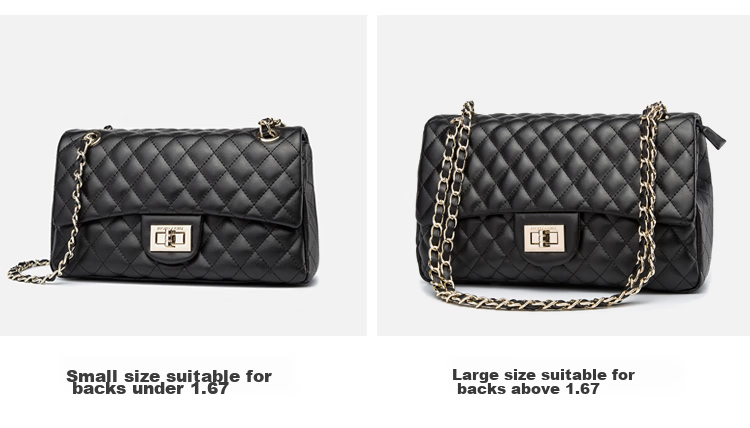 MONTAGUT Women's Handbag, Chanel-Inspired Chain Bag, 2026 New Crossbody Bag, Shoulder Bag, Birthday Gift for Wome 1
