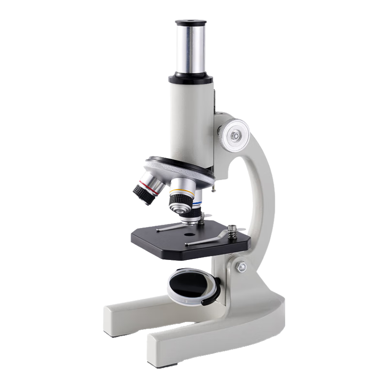 Deli Biological Microscope, Elementary School Science Experiment Textbook Style, 640X Children's Toy Gift