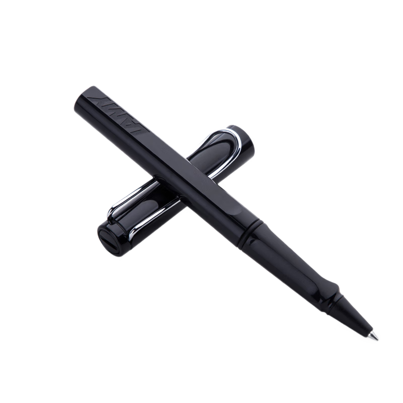 LAMY Ballpoint Pen, Safari Series, Handwriting Practice Pen, Student Stationery, Office Gift, Holiday Present, Corporate Bulk Purchase, Glossy Black 319-BK
