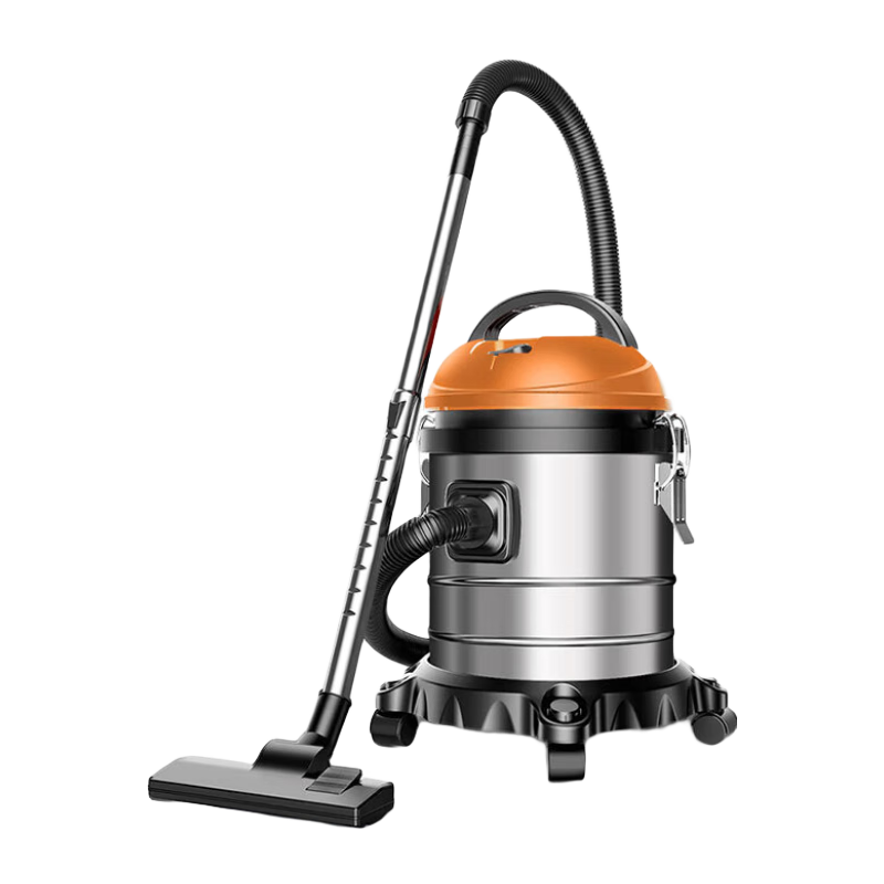 Royalstar Industrial Vacuum Cleaner, 2800W, High Suction Power for Home Use, Powerful for Car Wash Shops, Strong High-Wattage Dry And Wet Blowing Barrel-Type Commercial Use for Hotels And Cleaning Services, RS-XT280A