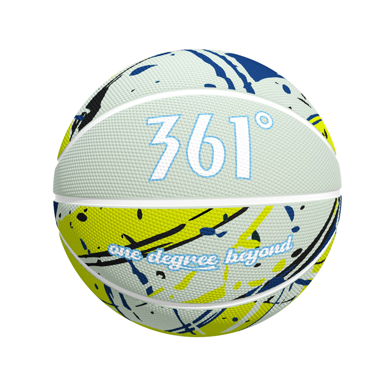361° Basketball Size 5 for Children's Games, Indoor And Outdoor Wear-Resistant, Suitable for Cement Courts, Elementary School Students And Teenagers, Outdoor Rubber Ball