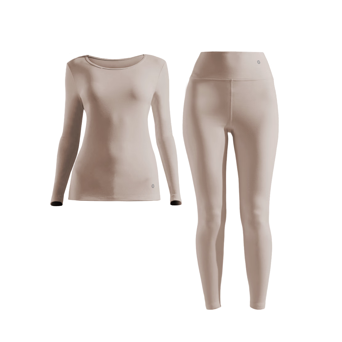 Yuejili Women's Autumn Underwear Set, Youkesi Seamless Antibacterial Soft Skin-Warming Thermal Underwear, Heat-Retaining Shaping Lightweight Warm