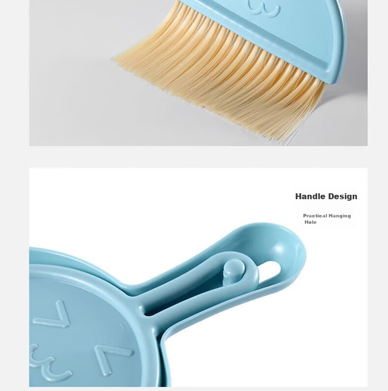 Home Maid Desktop Mini Broom And Dustpan Set, Keyboard Cleaning Brush with Dustpa 16