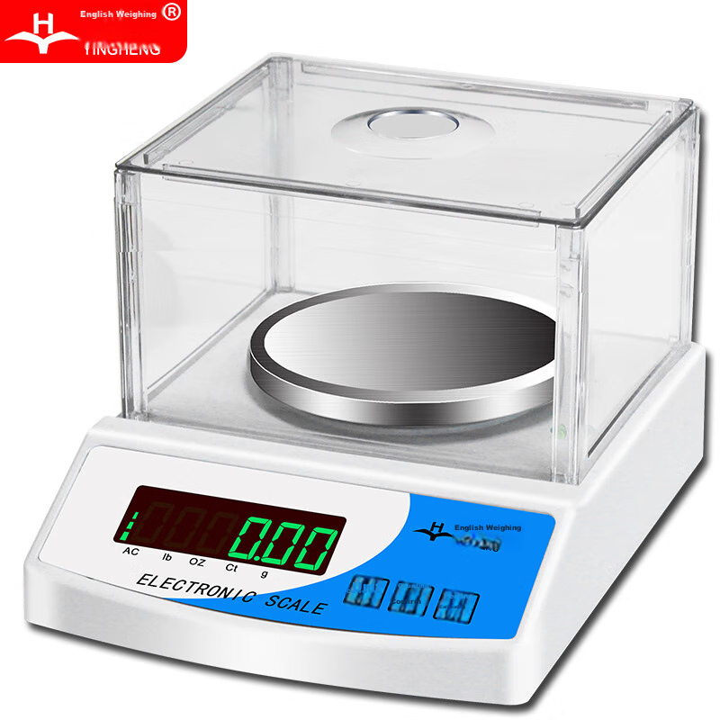 Electronic Balance Scale, Precision Gold Scale, Laboratory Accurate Herb Electronic Scale, Jewelry Scale, 1kg 0.01g