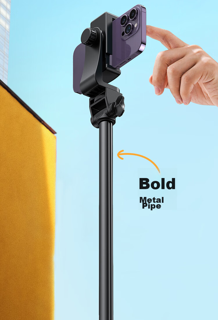 UGREEN Floor-Standing Phone Stand, Live Streaming Tripod, Multifunctional Gimbal, Anti-Shake Selfie Stick, Outdoor Portable Shooting And Recording Photography Stand, Can Be Used Horizontally, Vertically Or Downward, Large Gimbal Phone Mount 7
