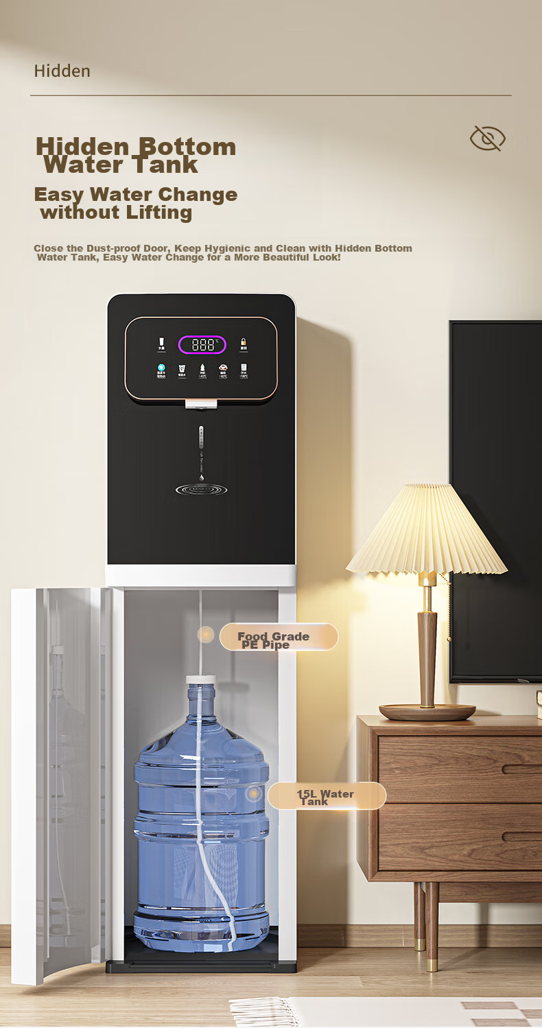 MeiLing Instant Hot Water Dispenser with Bottom-Loading Water Tank, Home Standing Quick-Heating Instant Drinking No Installation Required Fully Automatic Intelligent All-In Machine High-End White Water Dispenser MY-SX527 14