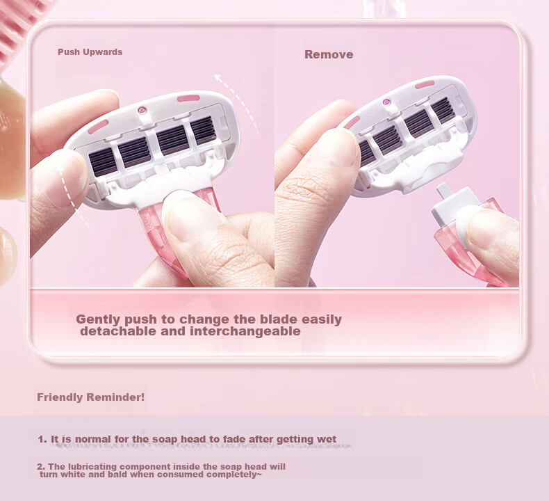 Jianmeichuangyan Hair Removal Razor for Private Areas And Underarms, Full Body Leg Hair Shaver, Intimate Tool for Trimming pubic Hair, Suitable for Men And Wome 17