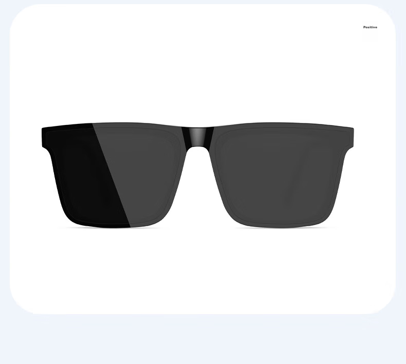 HLA Nylon Sunglasses, Black Square Frame Glasses for Men And Women, Trendy Driving UV Protection Sunglasses for Men, 027 12