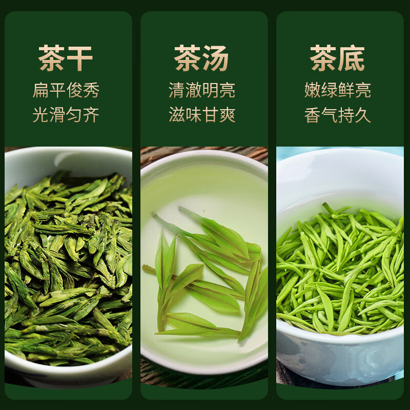 江萃绿茶龙井特级250g2025新茶明前茶叶礼盒装春茶长辈客户送礼礼品物