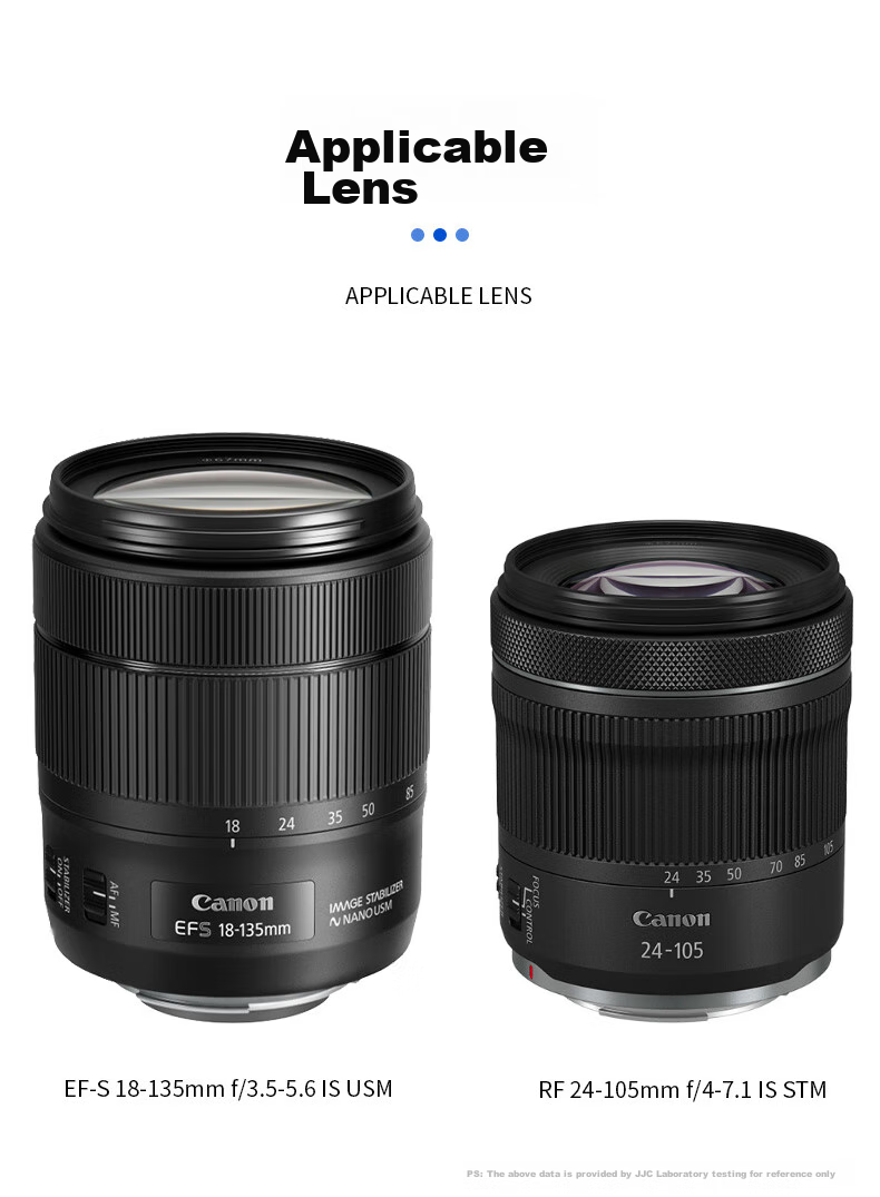 JJC Lens Hood for Canon RF 24-105 IS STM, 67mm Lens, Compatible with RF 28-70 IS STM And EF-S 18-135 IS USM Lenses 6