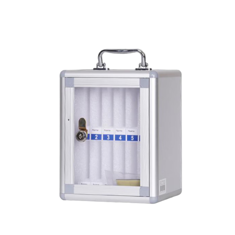 Jinlongxing Mobile Phone Storage Box, Workshop Locker, School Student Office Meeting Aluminum Alloy Lockable Storage Container, 12 Slots