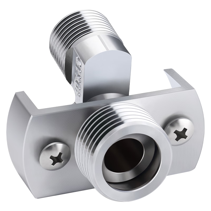 CVBAB Universal Elbow Connector for Shower Head, Mixing Valve Reducer Elbow Eccentric Adjuster, 2-Pack CV627