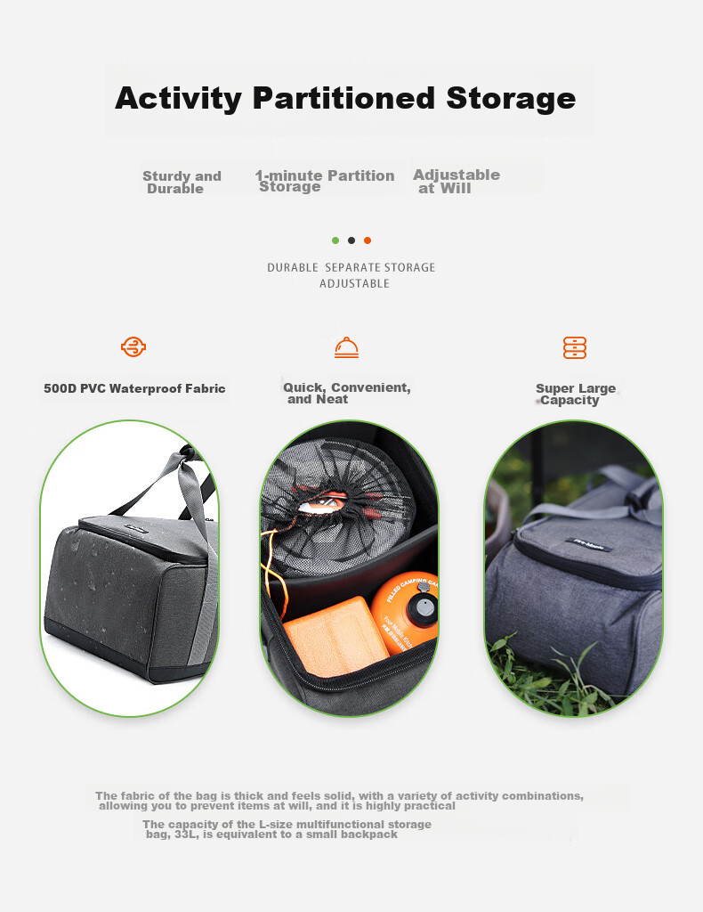 FIRE-MAPLE Feast of The Gods Special Edition 4-Piece Pot Set L Size Storage Bag with Burner, Self-Driving Camping Outdoor Camping Complete Equipment Set 12