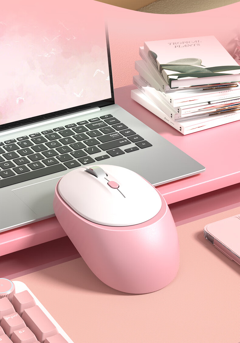 HP M251SE Wireless Quiet Mouse Compact and Portable Elegant And Stylish for Office And Home Use Suitable for Laptops And Desktop Computers Unisex Mouse Design Guan Ye Nai Cha Color 21