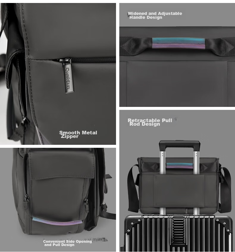 CWATCUN Shoulder Camera Bag, Photography Bag, Crossbody And Shoulder Professional Camera Bag, Stylish Commuter Bag Suitable for Fuji, Sony, Canon, Leica DSLR Camera Bags 10