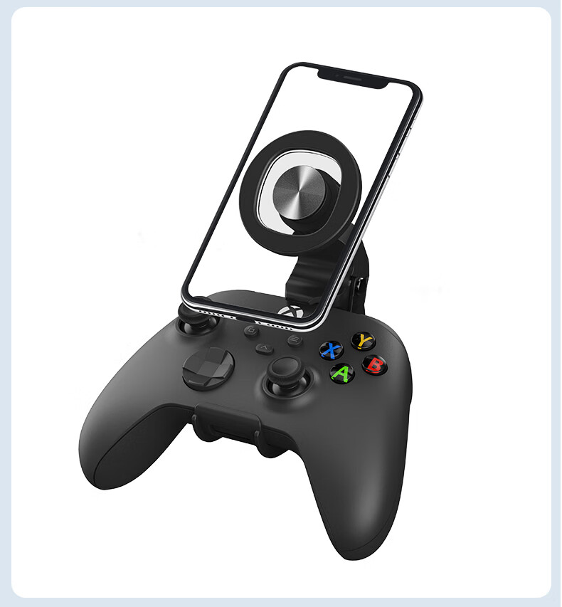 KETENG Xbox Controller Phone Stand Set, Magnetic Phone Holder Compatible with Xbox One/X Series X Game Controller for Mobile Phones 8