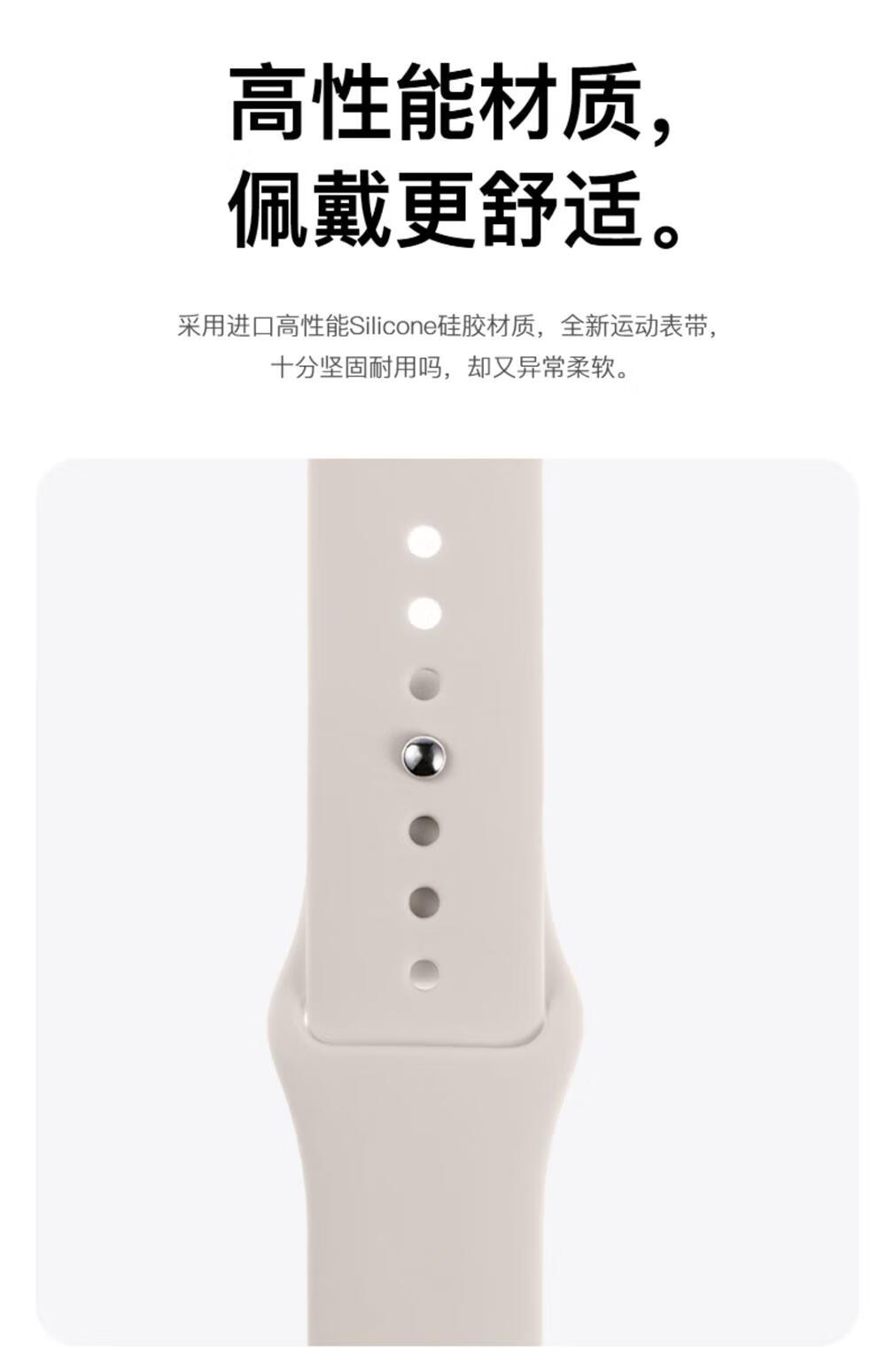 WITGOER Silicone Watch Band Compatible with Apple Watch Series 11/10/9/8/7, Sports IWatch 6/SE/Ultra2 for Men And Wome 6