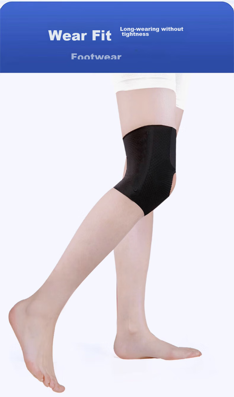 NAILEKESI N Professional Knee Brace for Meniscus Injury, Knee Joint Fixation Support, Sports Running Knee Protector for Women And Men, Knee Guard, Size M, Single Piece 11