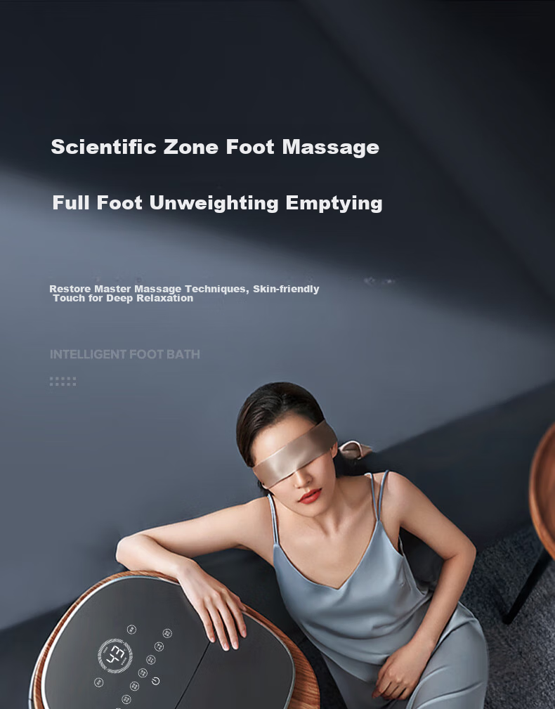HITH Xingman Foot Soaking Bucket with Massage, Calf Heating, Hot Air Drying, Fully Automatic Temperature Control, Detachable High-Depth Foot Bath Basin [Mid-Autumn Festival Gift] S2 10