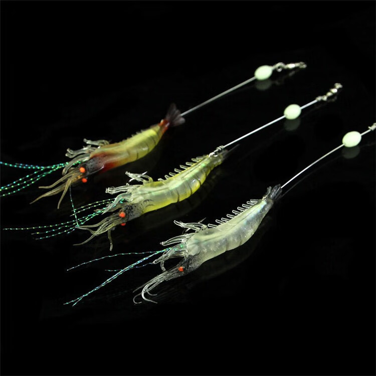 Feimiao Shihua Yaxia 3-Piece Set Lure Bait, Freshwater Bionic Soft Bait, for Bass And Snakehead Fish, Artificial Lure 5