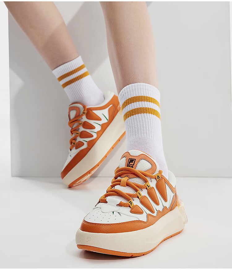 FILAFILA Official Women's CARROT Modern Sneakers Thick Sole Casual Sports Shoes 6